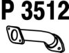 FENNO P3512 Exhaust Pipe